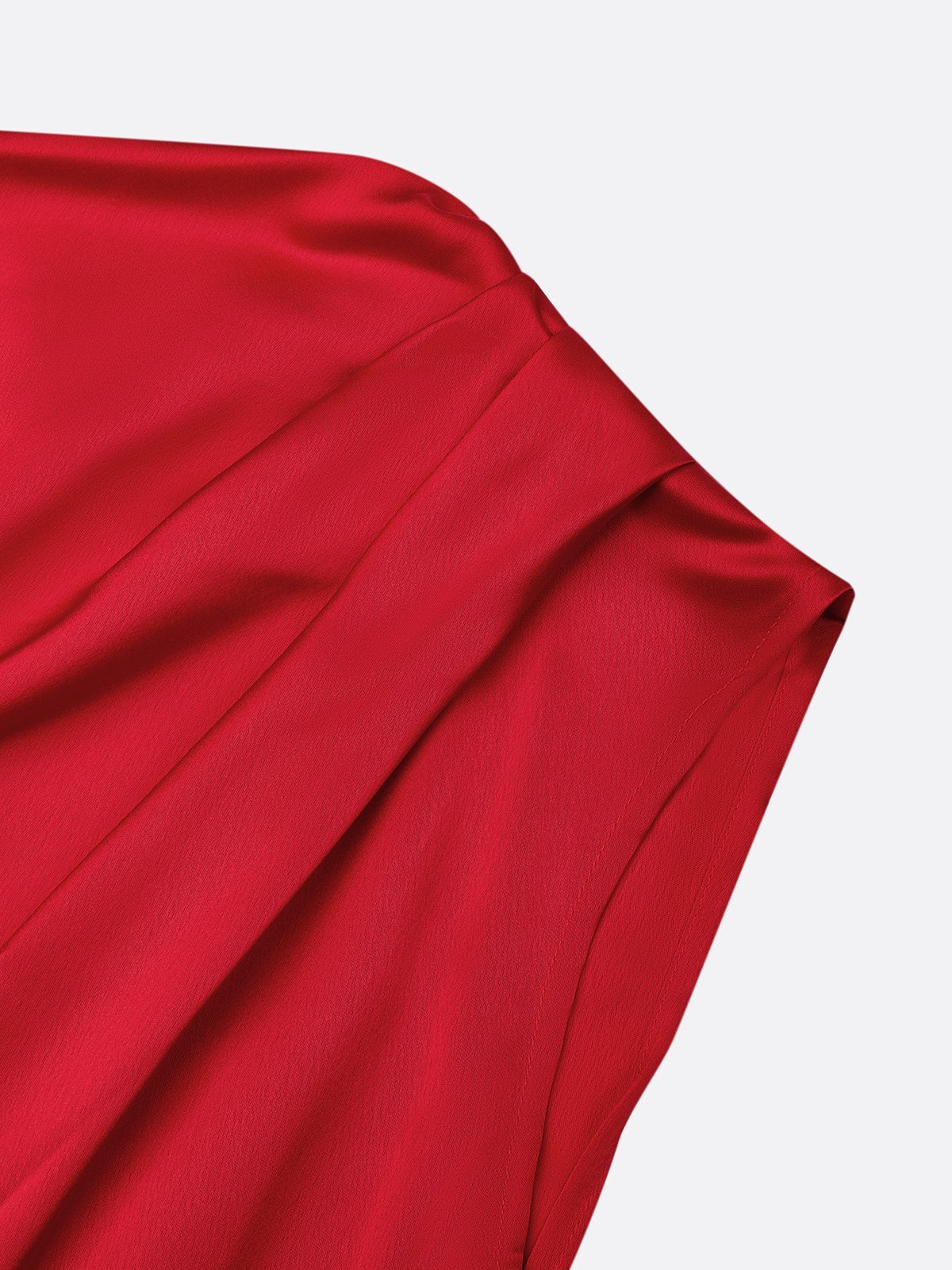 Damen Elegante Party Cocktail Kleider Halber Rollkragen Abendkleider