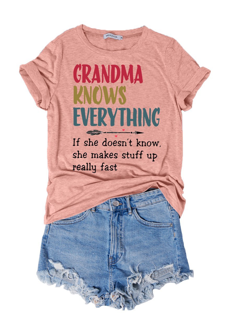 Damen Kurzarm T-Shirts T-Shirt Sommer Buchstabe Baumwolle Rundhals Ausgehen Lässig Oberteile