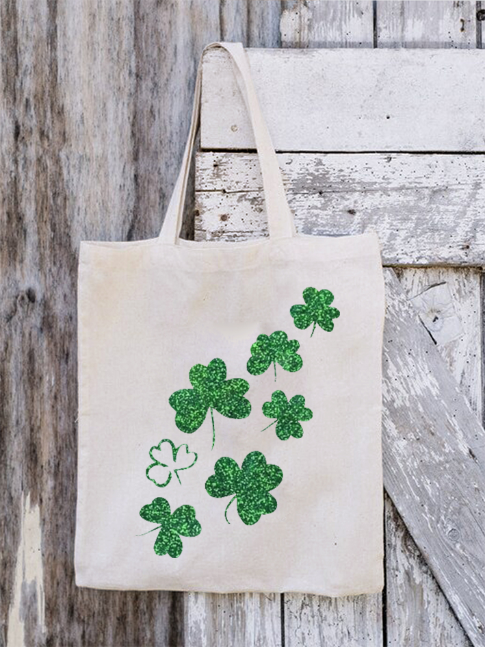 Damen glücklich NS. Patricks Day Einkaufen Tote