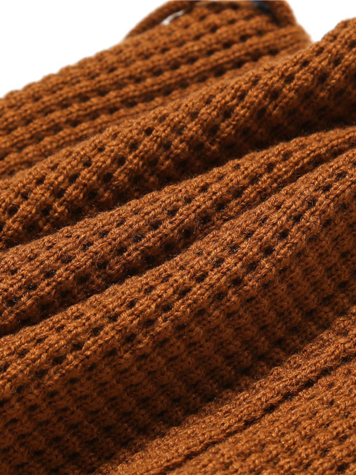 Damen Wärme Kunstpelz Halsmanschette Gestrickt Hut