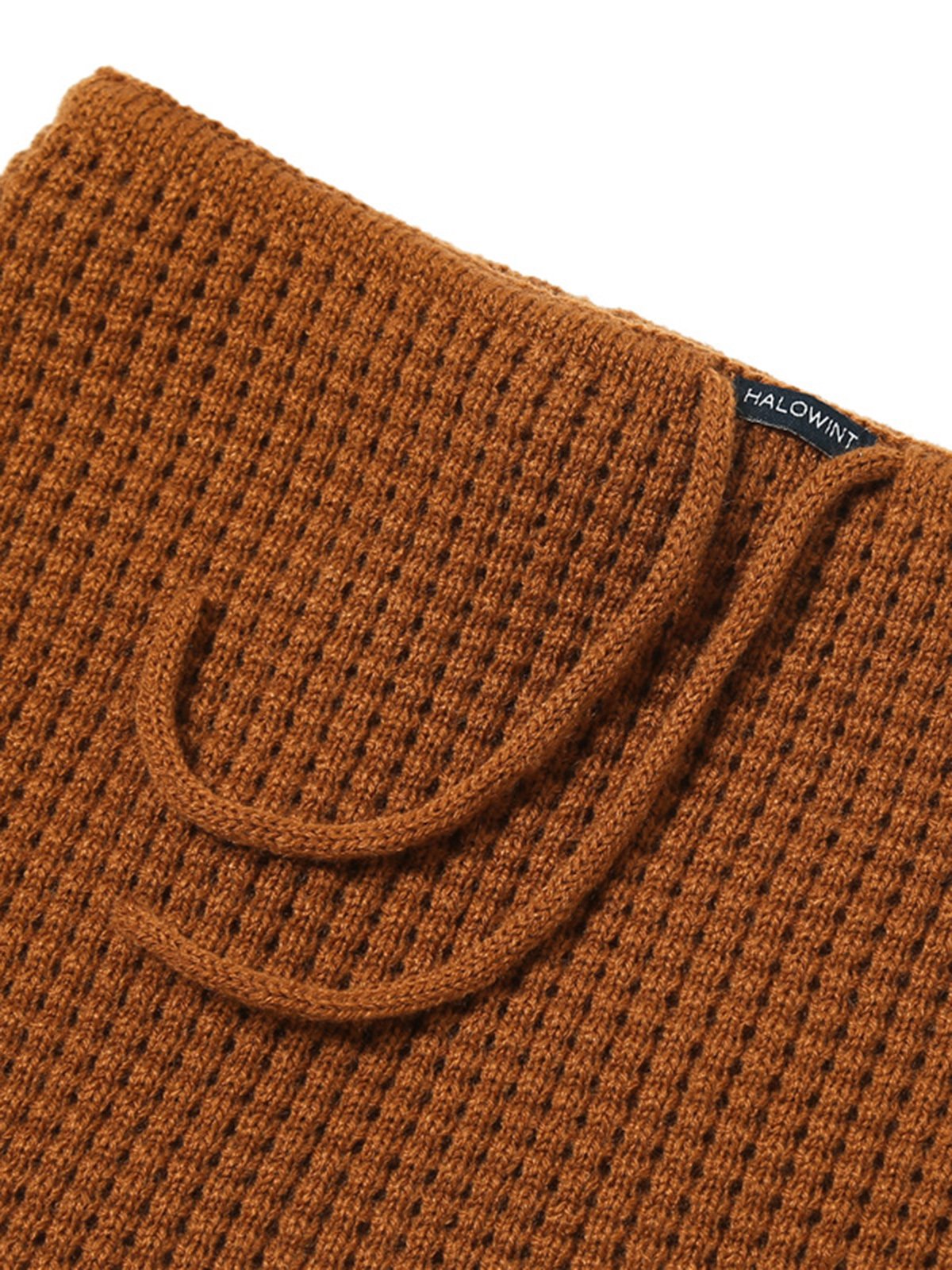 Damen Wärme Kunstpelz Halsmanschette Gestrickt Hut