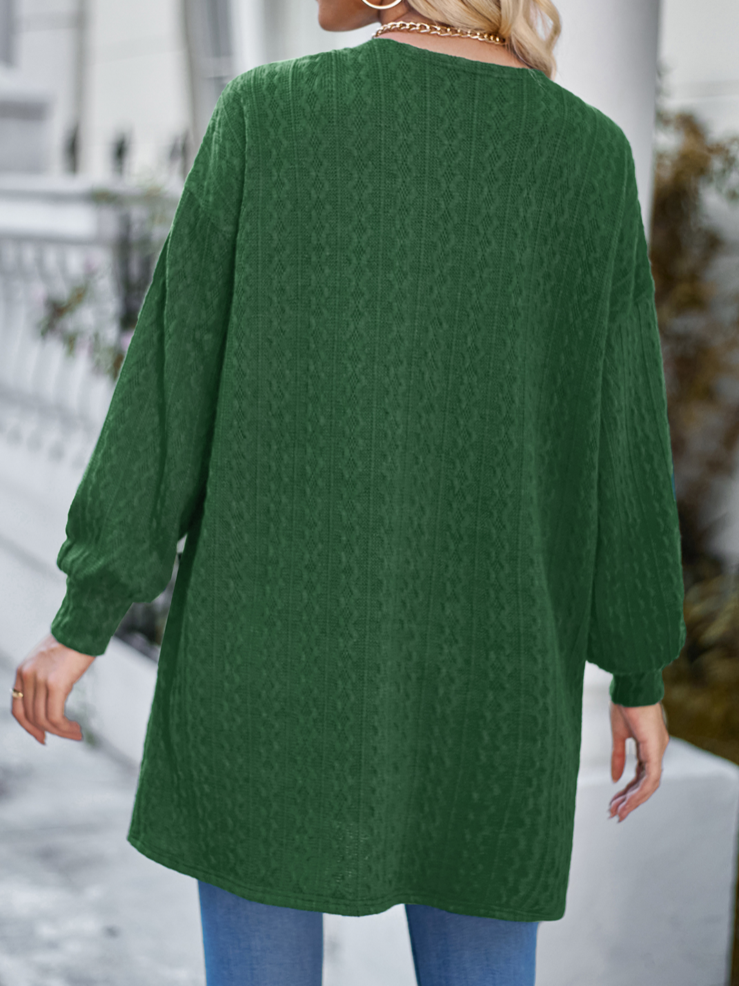Weit Sonstiges Lässig Jacke