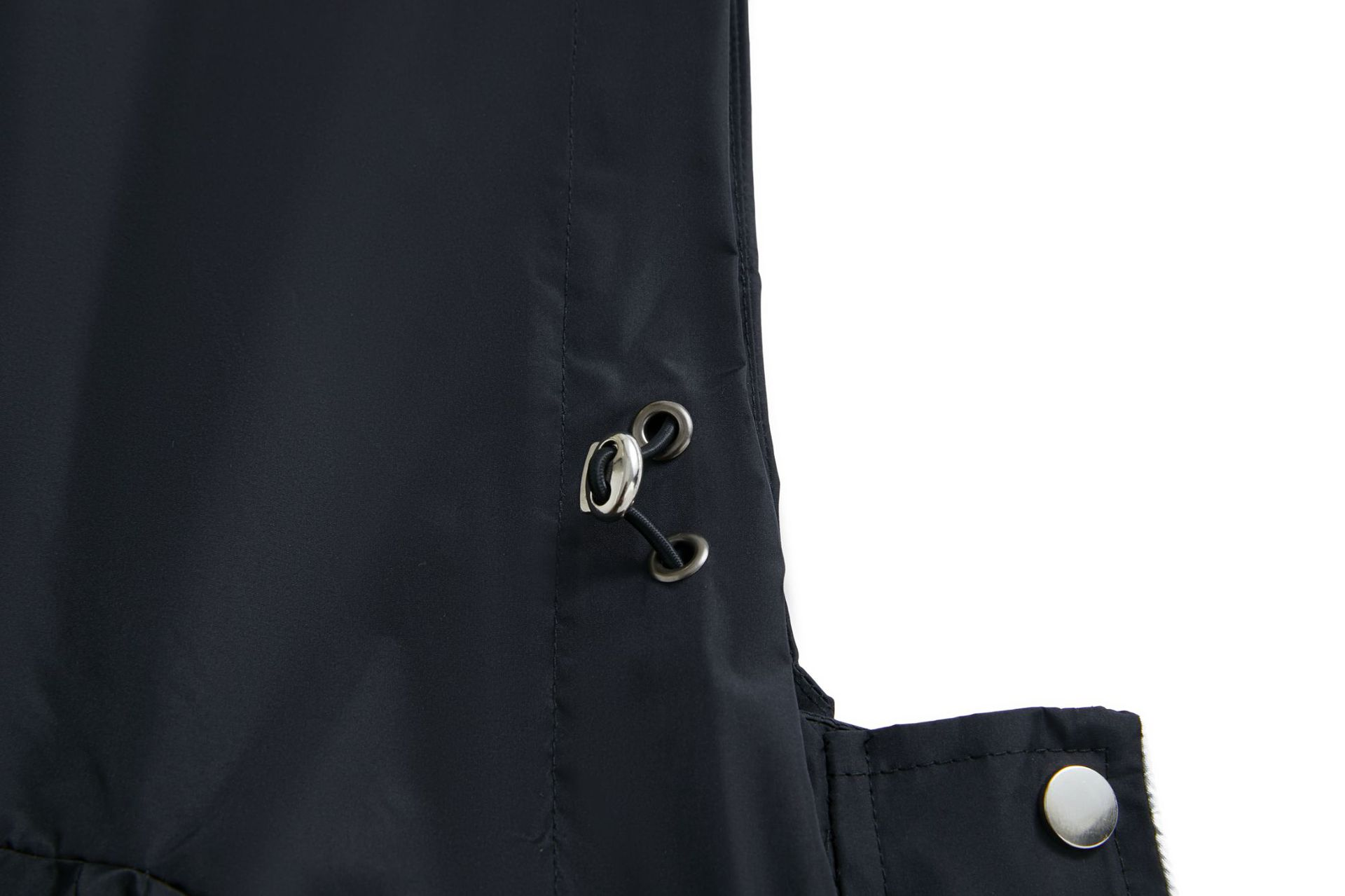 Kapuze Weit Unifarben Lässig Trenchcoat