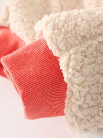 Unifarben Fluff/Granular-Fleece-Stoff Weit Freizeithose