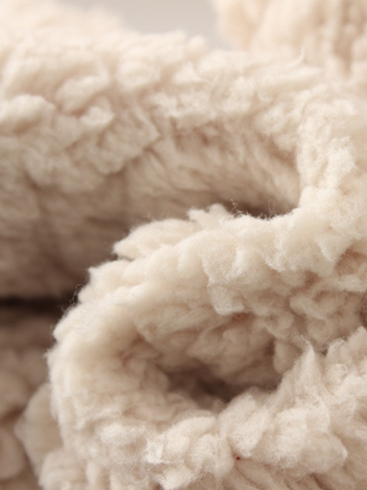Unifarben Fluff/Granular-Fleece-Stoff Weit Freizeithose
