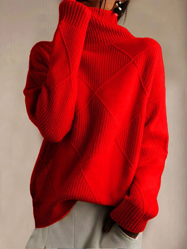 Garn/Wollgarn Lässig Pullover