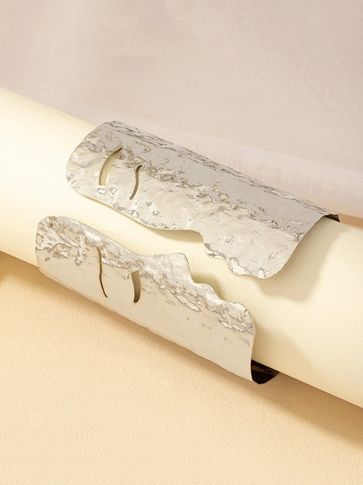 Valentinstag Irregulär Gesicht Design PUNK Manschette Armreif