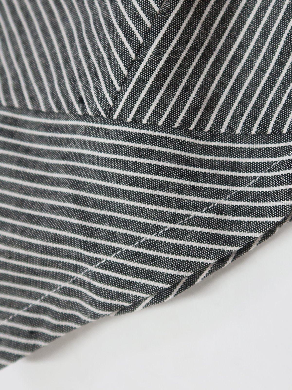 Damen Frühling/Herbst Oberbekleidung Lässig Gestreift Baumwolle Schal Jacke