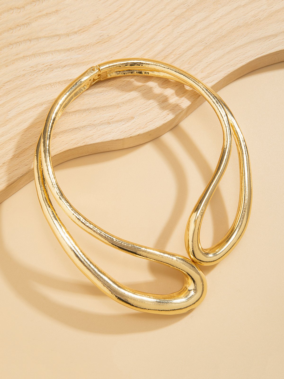 übertrieben Geometrisch Hohl Halsband