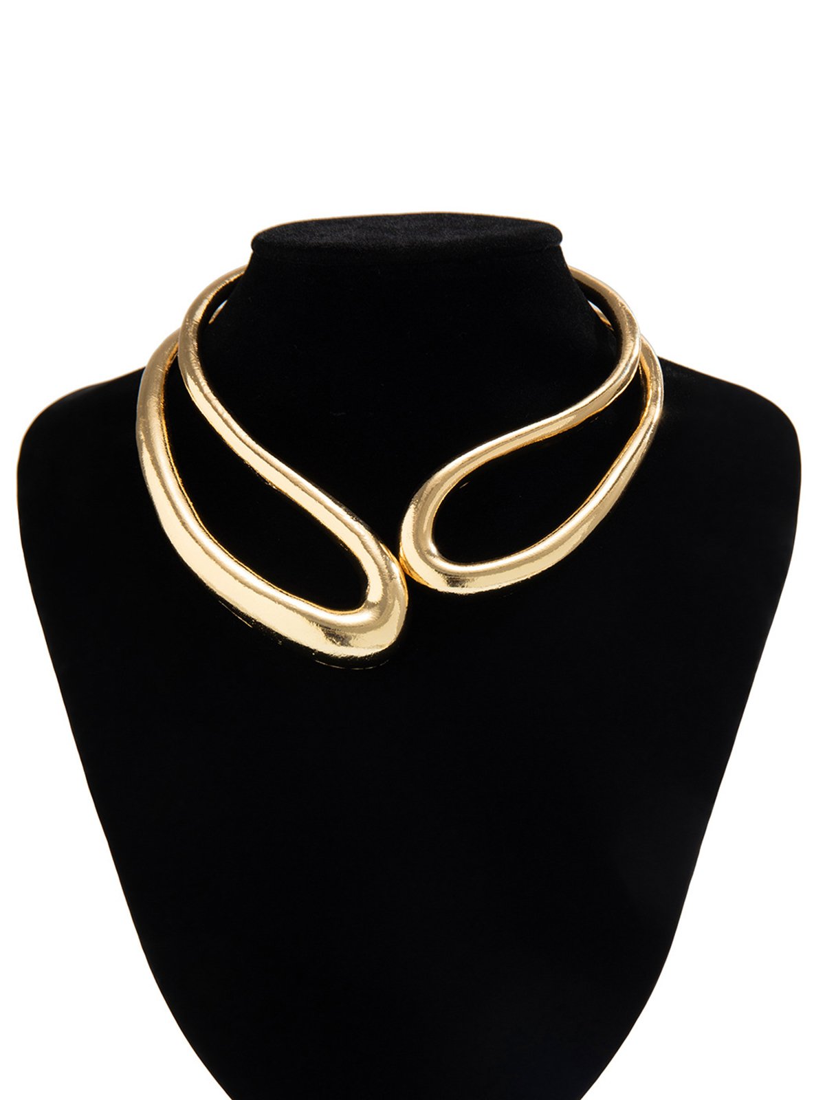 übertrieben Geometrisch Hohl Halsband