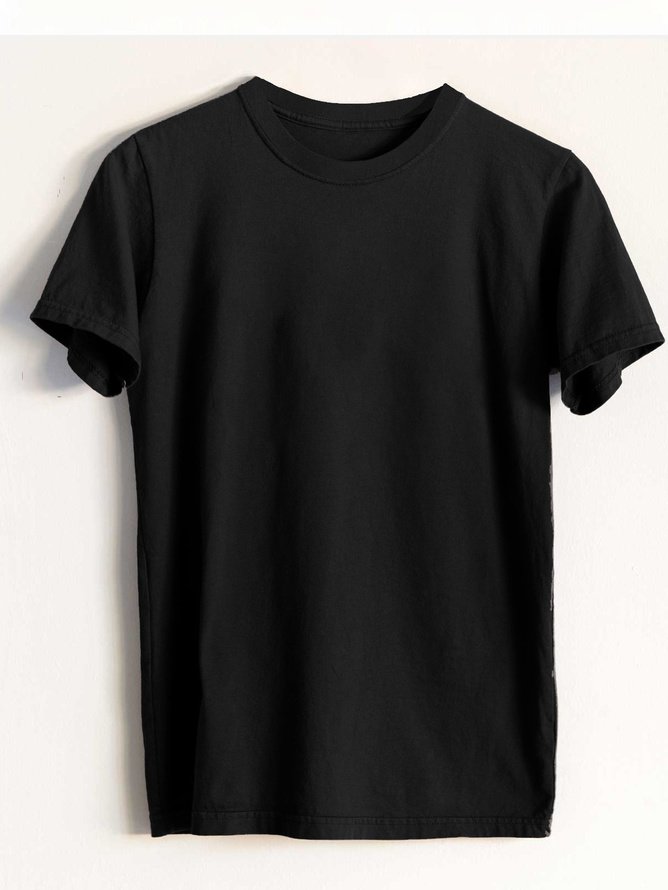 Damen Kurzarm T-Shirts T-Shirt Sommer Katze Baumwolle Rundhals Täglich Ausgehen Lässig Oberteile