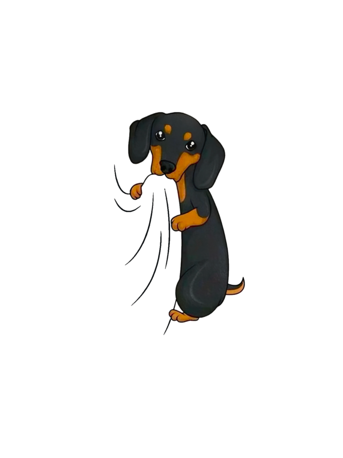 Damen Langarm T-Shirts T-Shirt Frühling/Herbst Hund Baumwolle Rundhals Täglich Ausgehen Lässig Oberteile