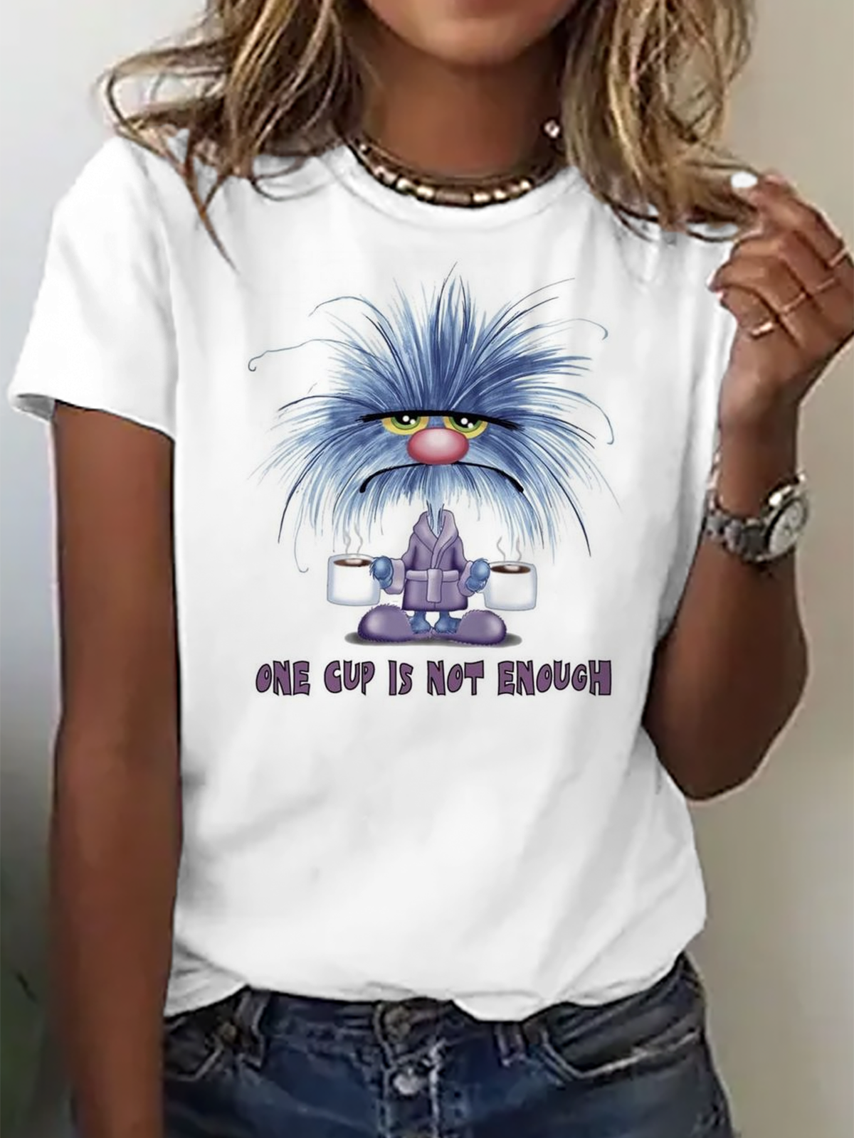 Damen Kurzarm T-Shirts T-Shirt Sommer Tier Baumwolle Rundhals Täglich Ausgehen Lässig Oberteile