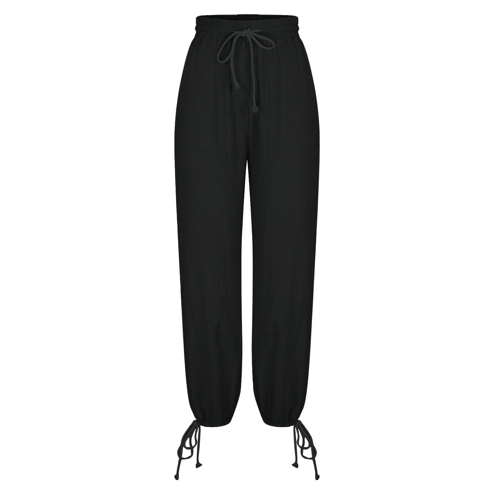 Damen Hose Pumphose Täglich Ausgehen Lässig Unifarben Frühling/Herbst Hose