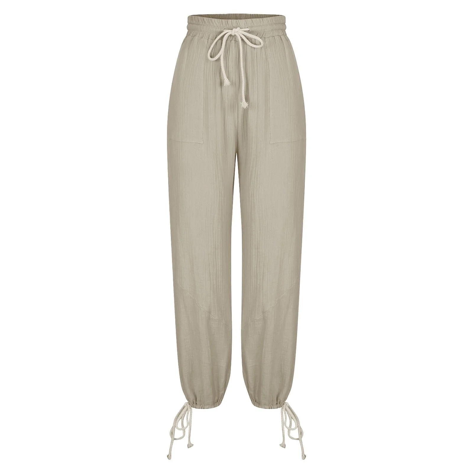 Damen Hose Pumphose Täglich Ausgehen Lässig Unifarben Frühling/Herbst Hose