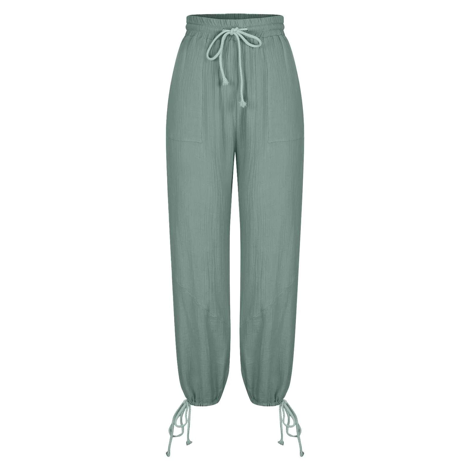 Damen Hose Pumphose Täglich Ausgehen Lässig Unifarben Frühling/Herbst Hose