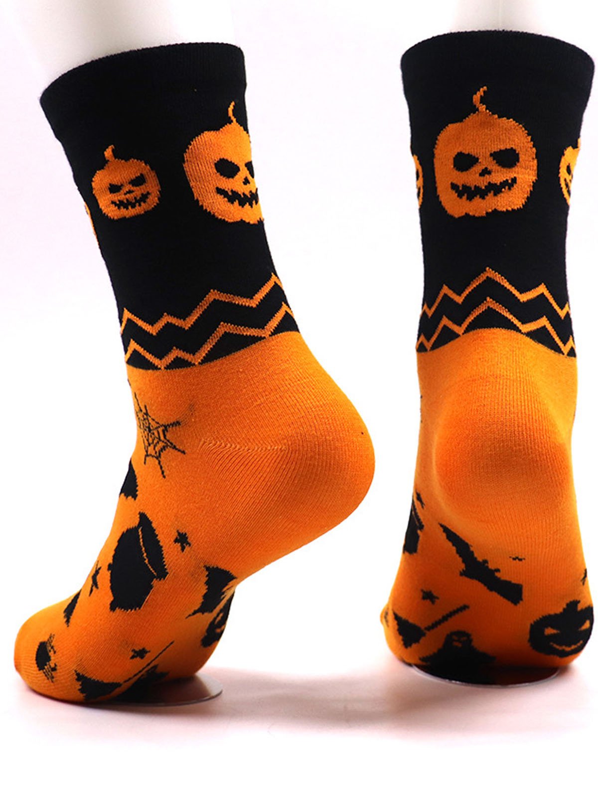 Lustig Halloween Paar Lässig Baumwolle Socken