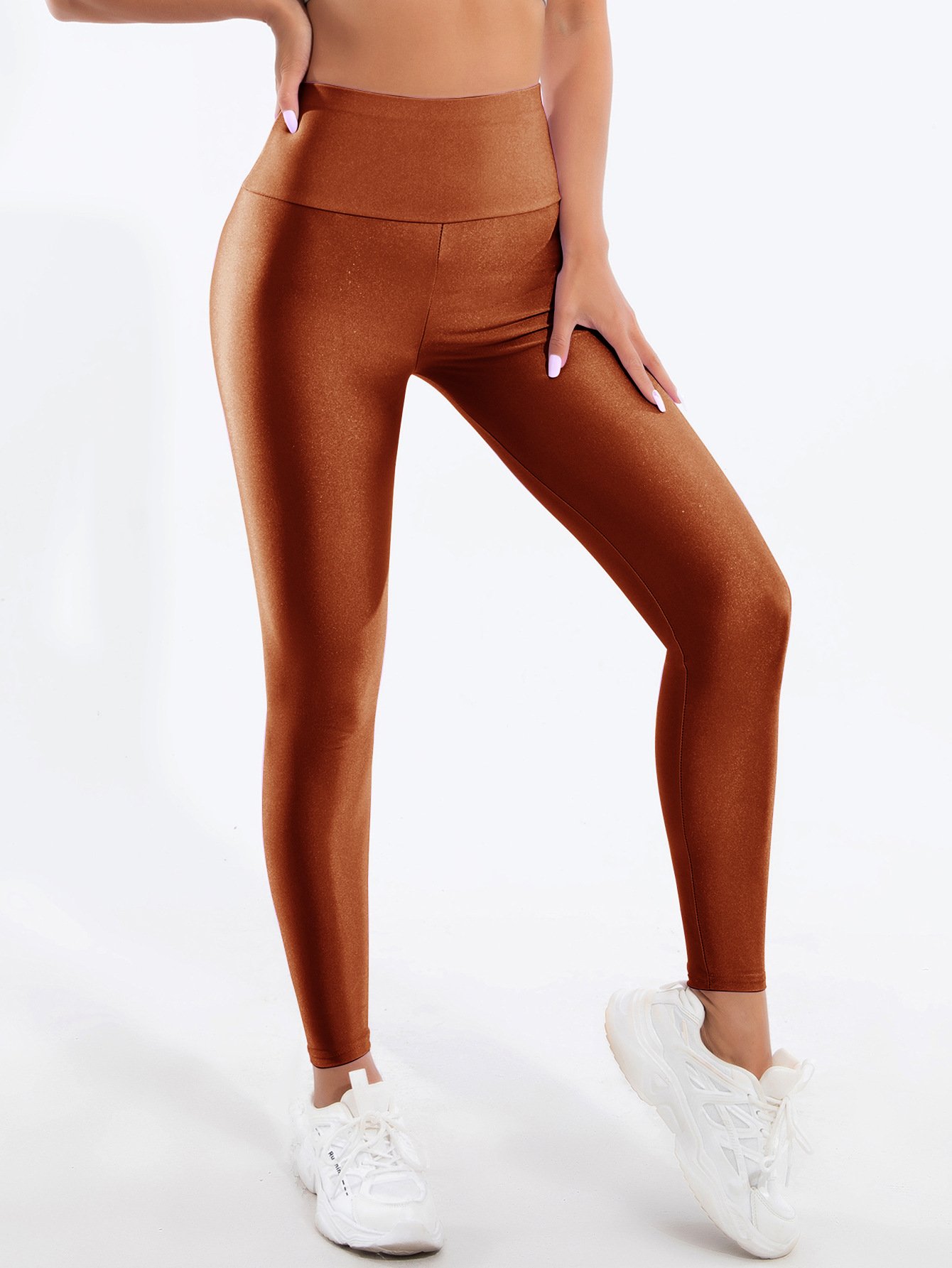 Damen Lässig Unifarben Alle Jahreszeiten Knöchelhose Leggings