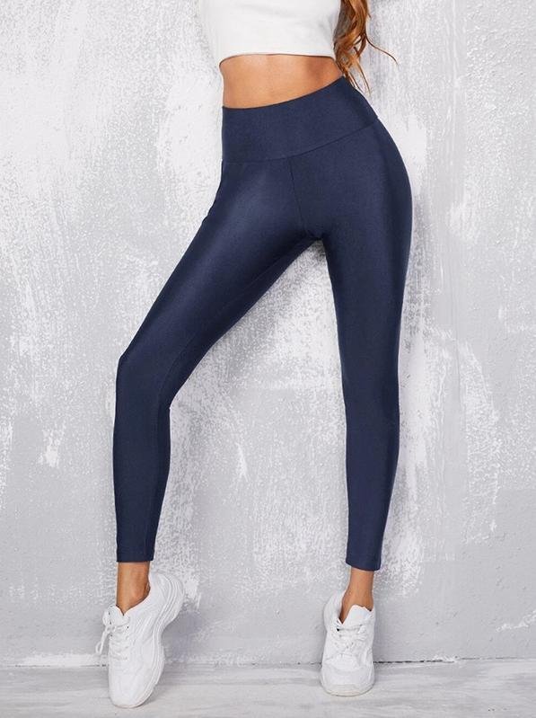 Damen Lässig Unifarben Alle Jahreszeiten Knöchelhose Leggings