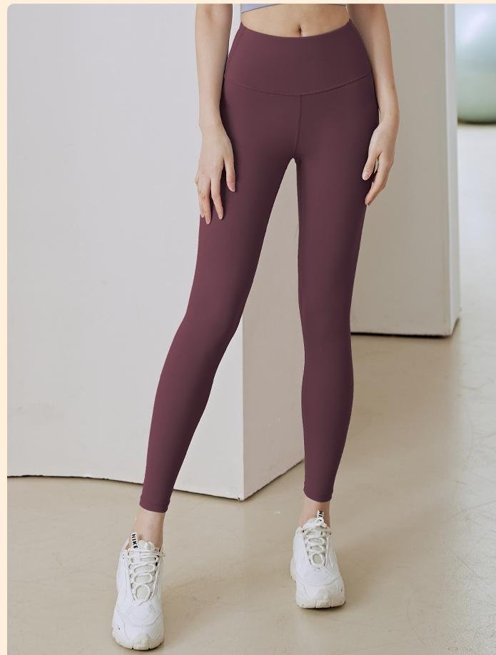 Damen Hose Yoga-Hose Täglich Ausgehen Lässig Unifarben Frühling/Herbst Hose