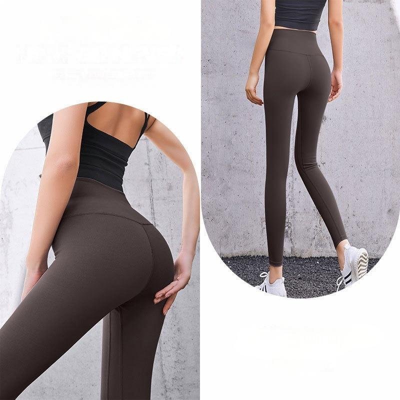 Damen Hose Yoga-Hose Täglich Ausgehen Lässig Unifarben Frühling/Herbst Hose