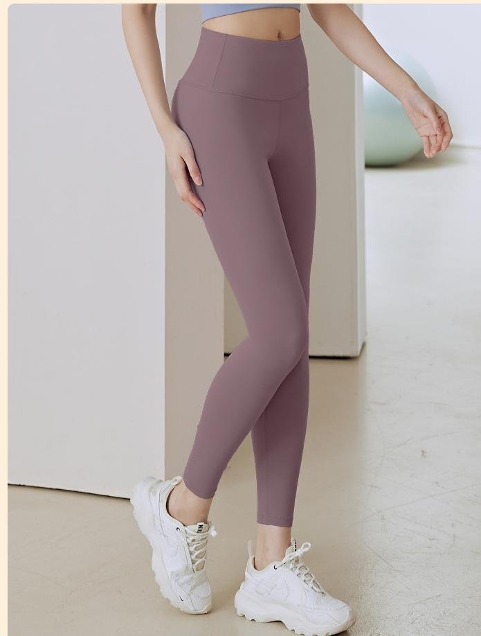 Damen Hose Yoga-Hose Täglich Ausgehen Lässig Unifarben Frühling/Herbst Hose