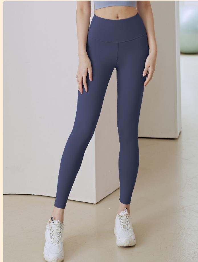 Damen Hose Yoga-Hose Täglich Ausgehen Lässig Unifarben Frühling/Herbst Hose