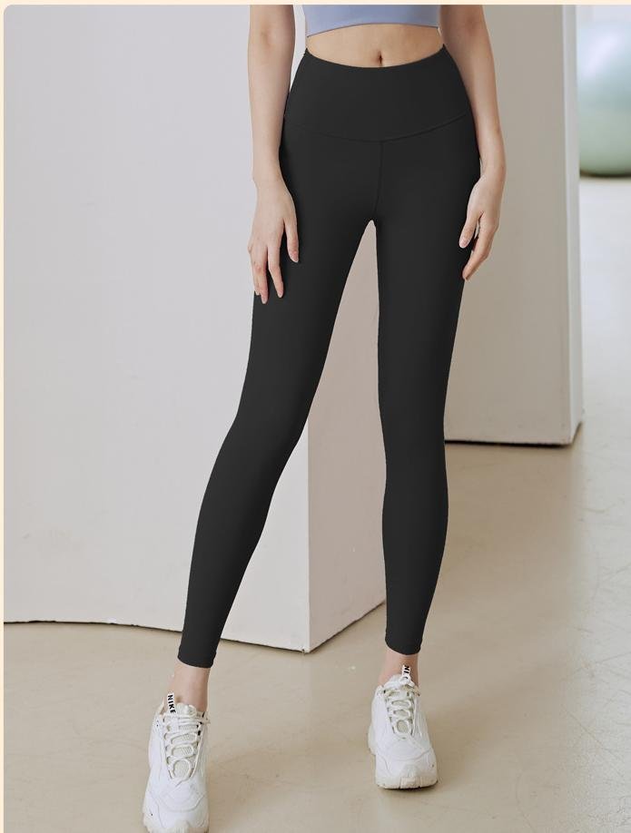 Damen Hose Yoga-Hose Täglich Ausgehen Lässig Unifarben Frühling/Herbst Hose