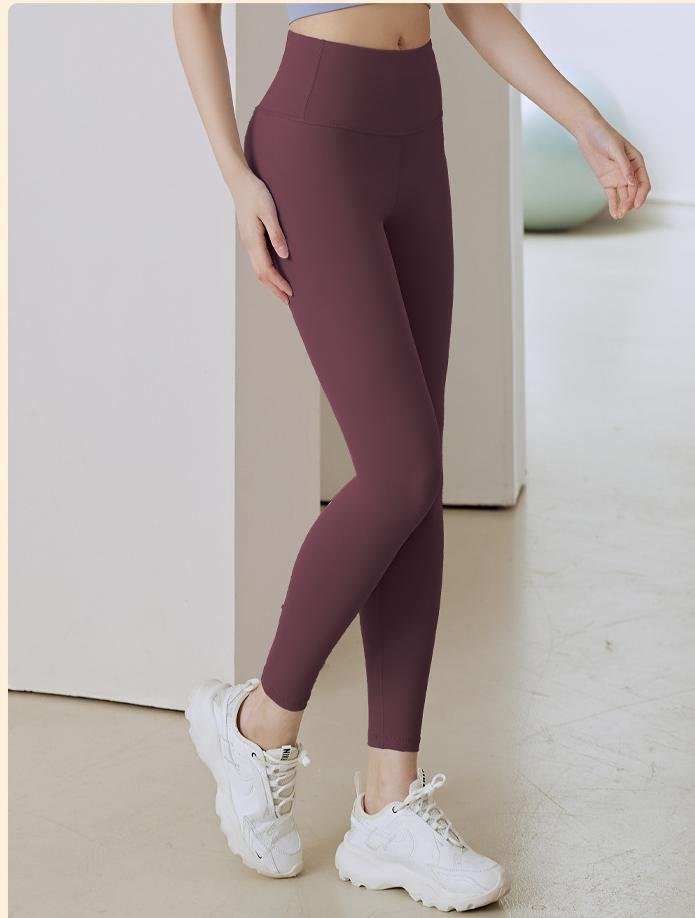 Damen Hose Yoga-Hose Täglich Ausgehen Lässig Unifarben Frühling/Herbst Hose