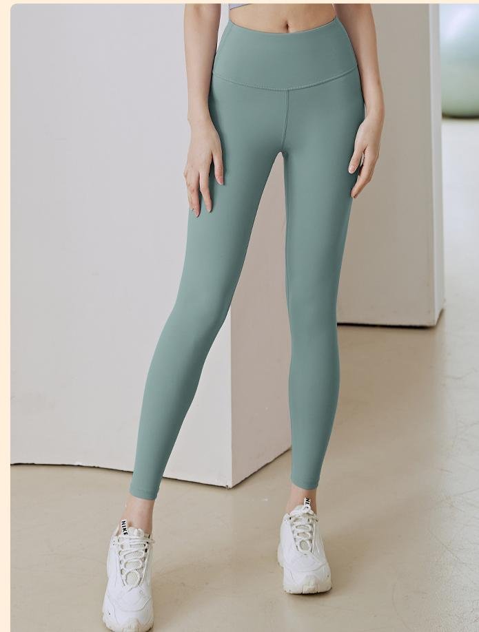 Damen Hose Yoga-Hose Täglich Ausgehen Lässig Unifarben Frühling/Herbst Hose