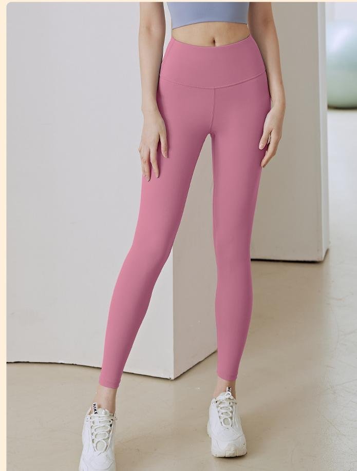 Damen Hose Yoga-Hose Täglich Ausgehen Lässig Unifarben Frühling/Herbst Hose