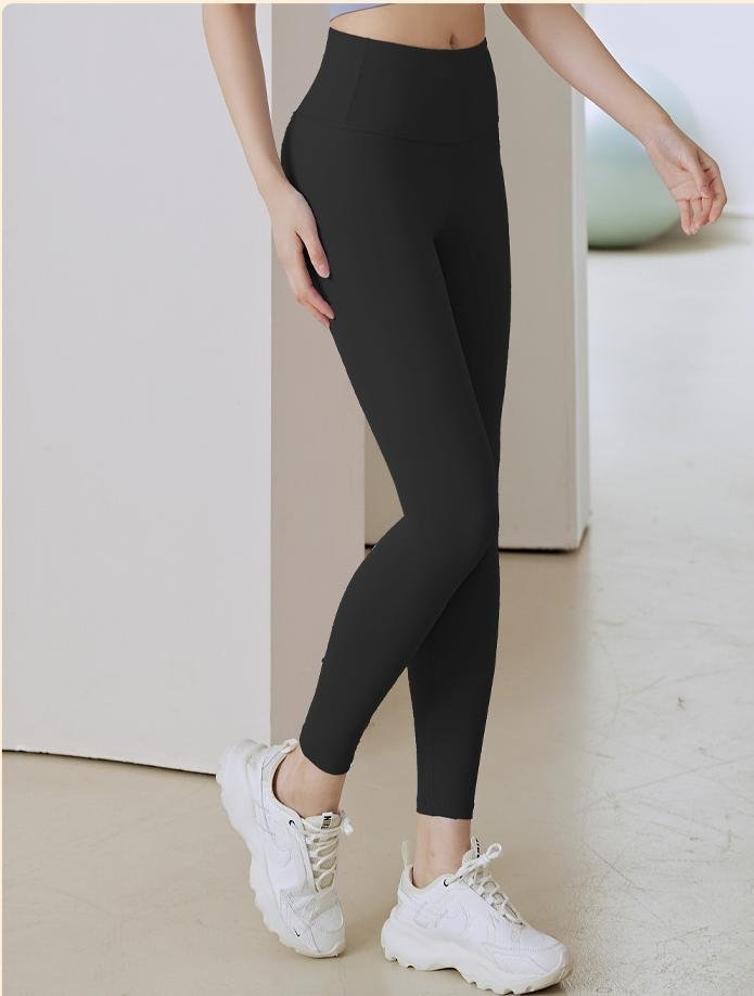 Damen Hose Yoga-Hose Täglich Ausgehen Lässig Unifarben Frühling/Herbst Hose