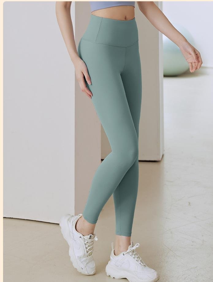 Damen Hose Yoga-Hose Täglich Ausgehen Lässig Unifarben Frühling/Herbst Hose