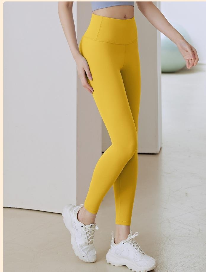 Damen Hose Yoga-Hose Täglich Ausgehen Lässig Unifarben Frühling/Herbst Hose