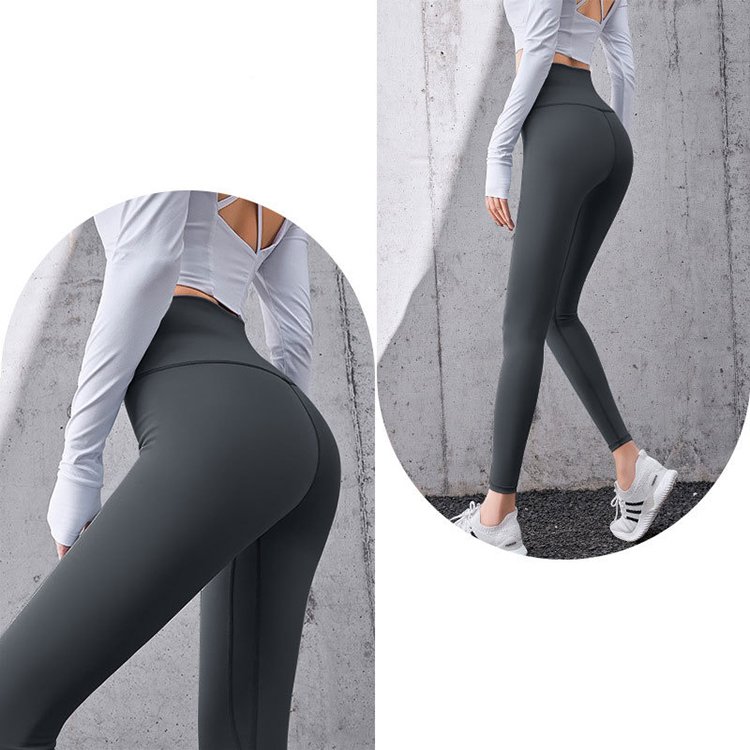 Damen Hose Yoga-Hose Täglich Ausgehen Lässig Unifarben Frühling/Herbst Hose