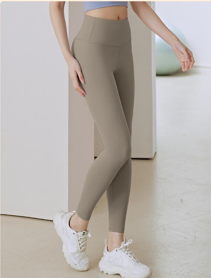 Damen Hose Yoga-Hose Täglich Ausgehen Lässig Unifarben Frühling/Herbst Hose