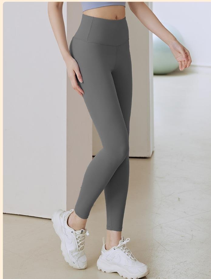 Damen Hose Yoga-Hose Täglich Ausgehen Lässig Unifarben Frühling/Herbst Hose