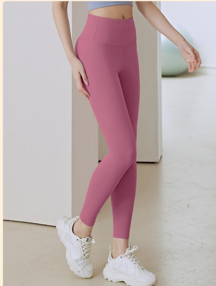 Damen Hose Yoga-Hose Täglich Ausgehen Lässig Unifarben Frühling/Herbst Hose