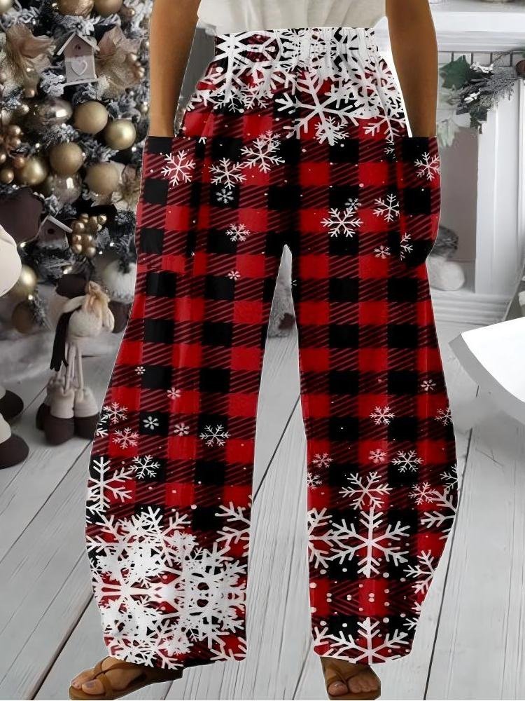 Damen Hose Pumphose Urlaub Ausgehen Lässig Weihnachten Frühling/Herbst Hose