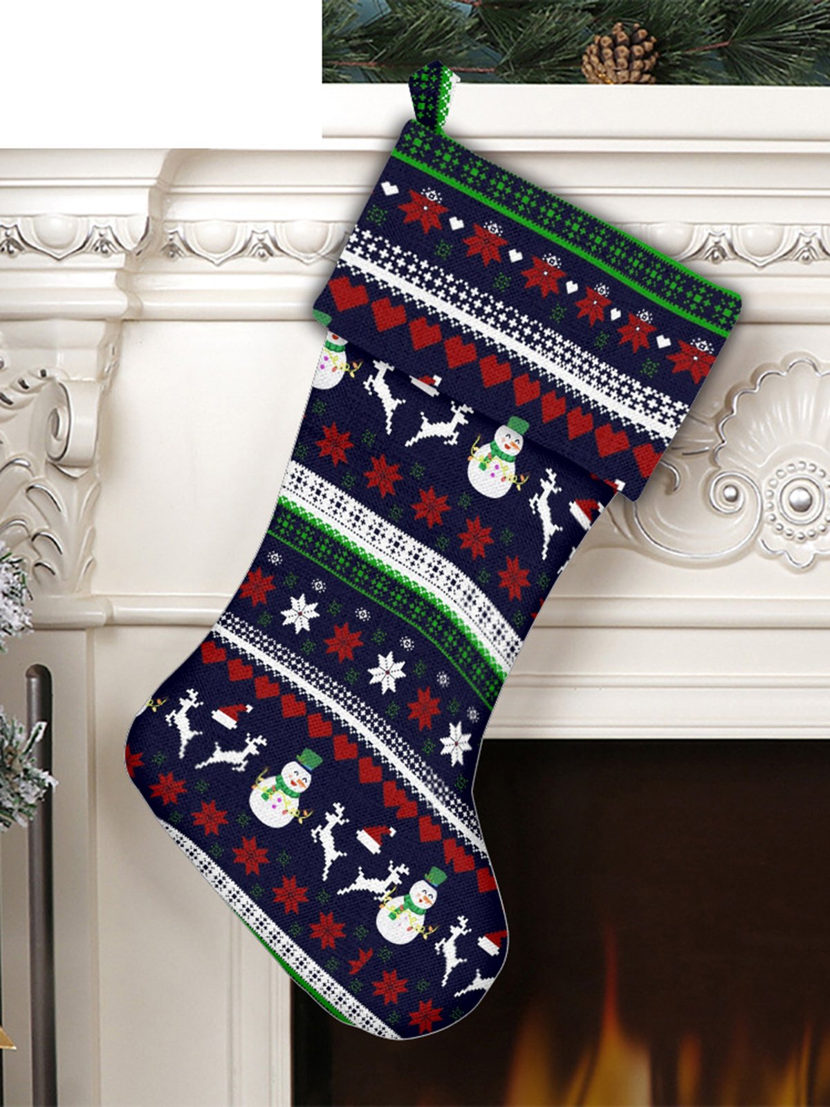 WEIHNACHTSDRUCK Socken