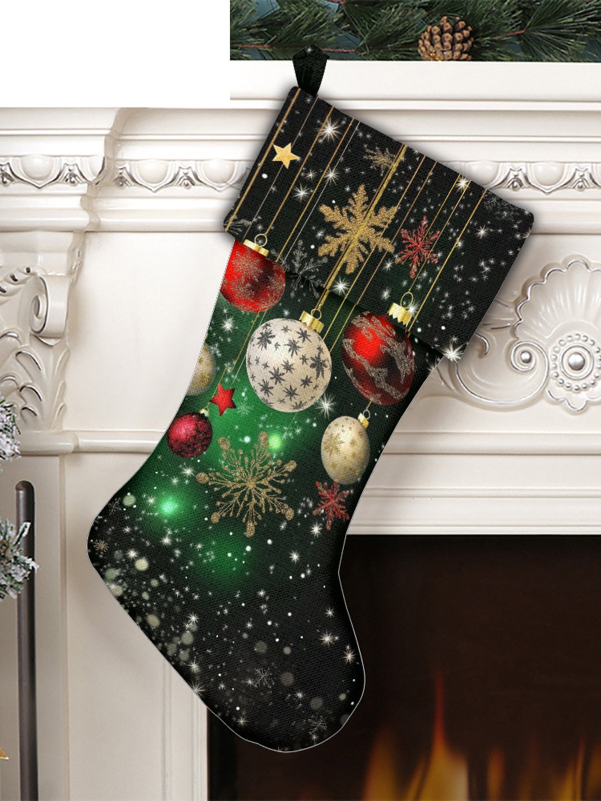 WEIHNACHTSDRUCK Socken