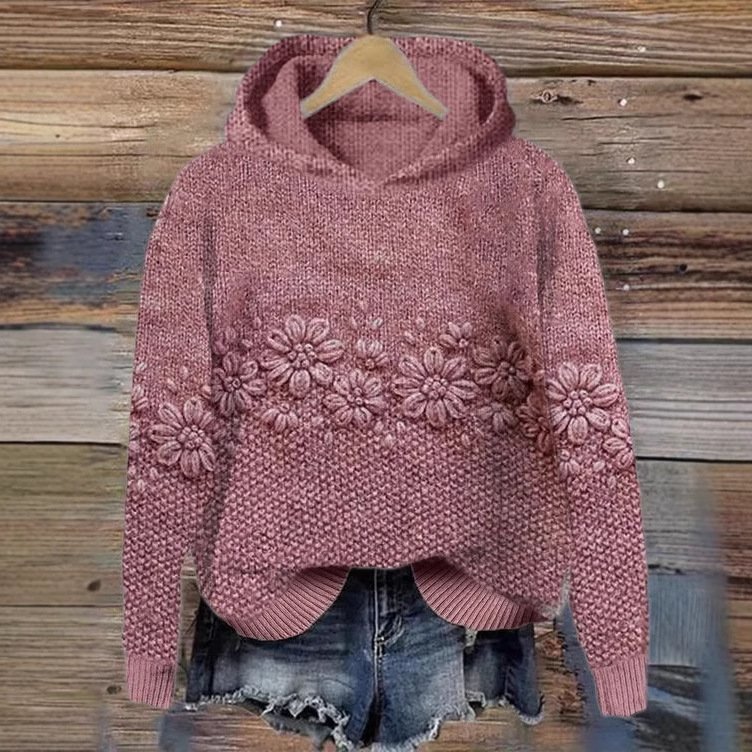 Damen Kapuze Ethnisch Lässig Frühling/Herbst Langarm Sweatshirt
