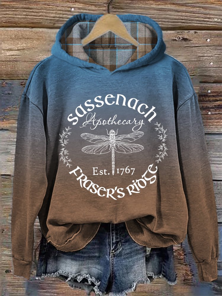 Damen Textbriefe Frühling/Herbst Langarm Lässig Täglich Kapuze