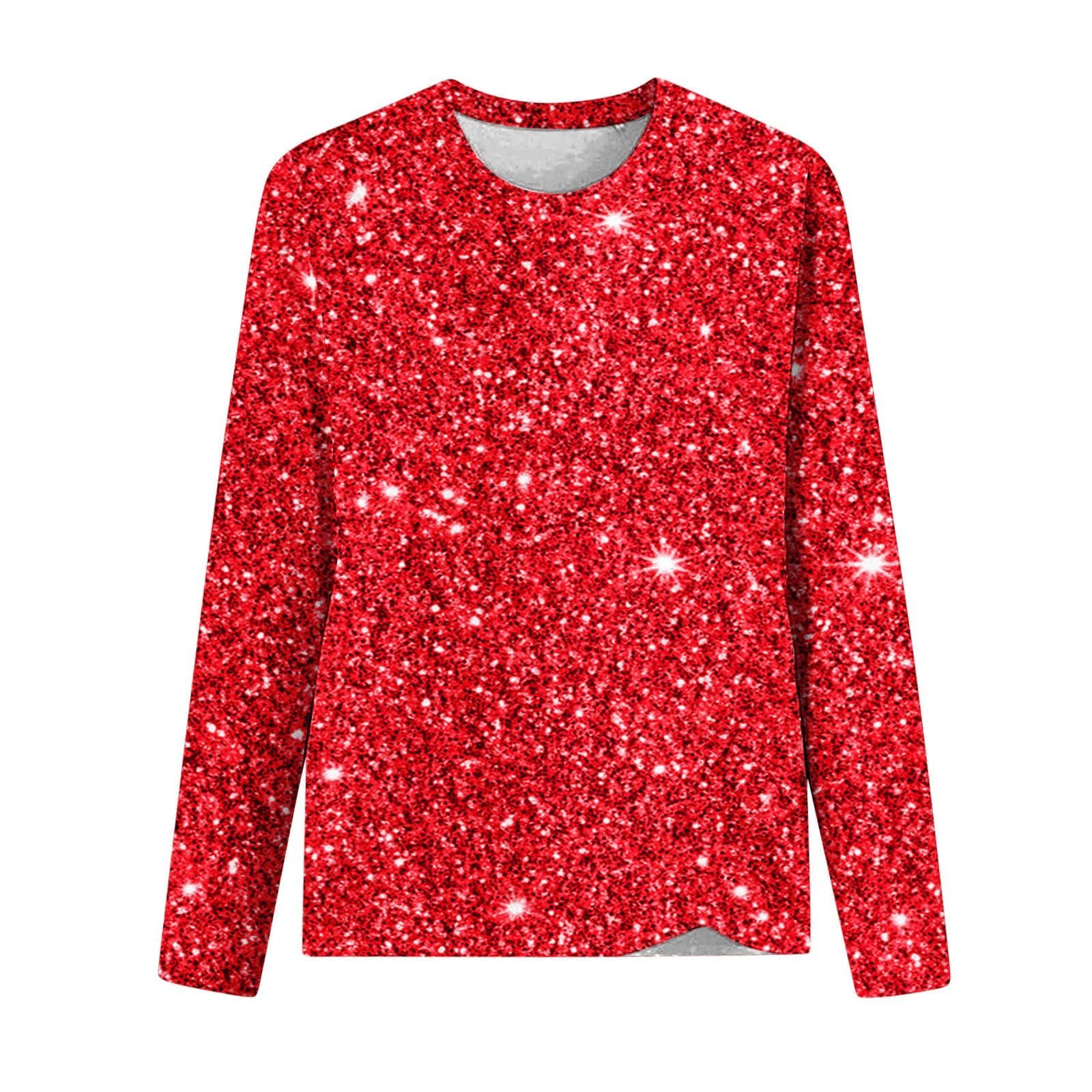 Damen Langarm T-Shirts T-Shirt Frühling/Herbst Unifarben Jersey Rundhals Urlaub Ausgehen Retro Oberteile