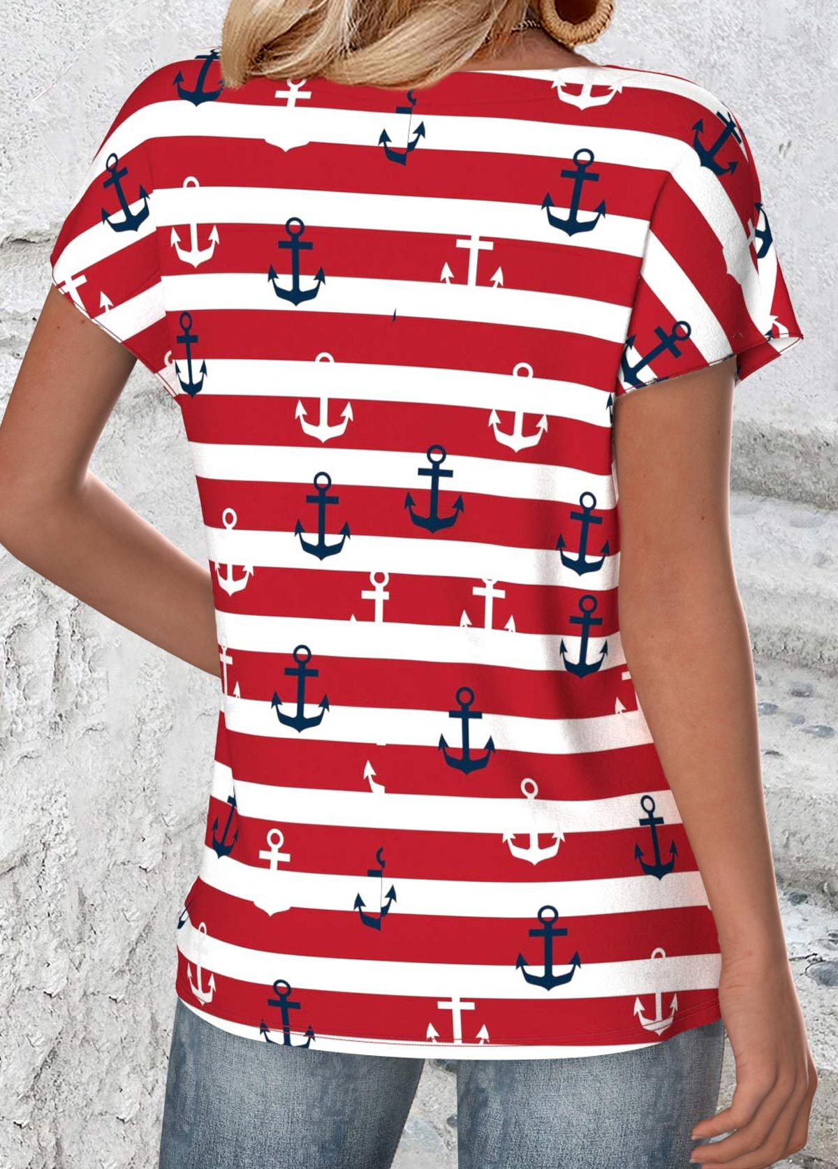 Damen 3d Drucken Ärmellos T-Shirts T-Shirt Rundhals Lässig Sommer Oberteile