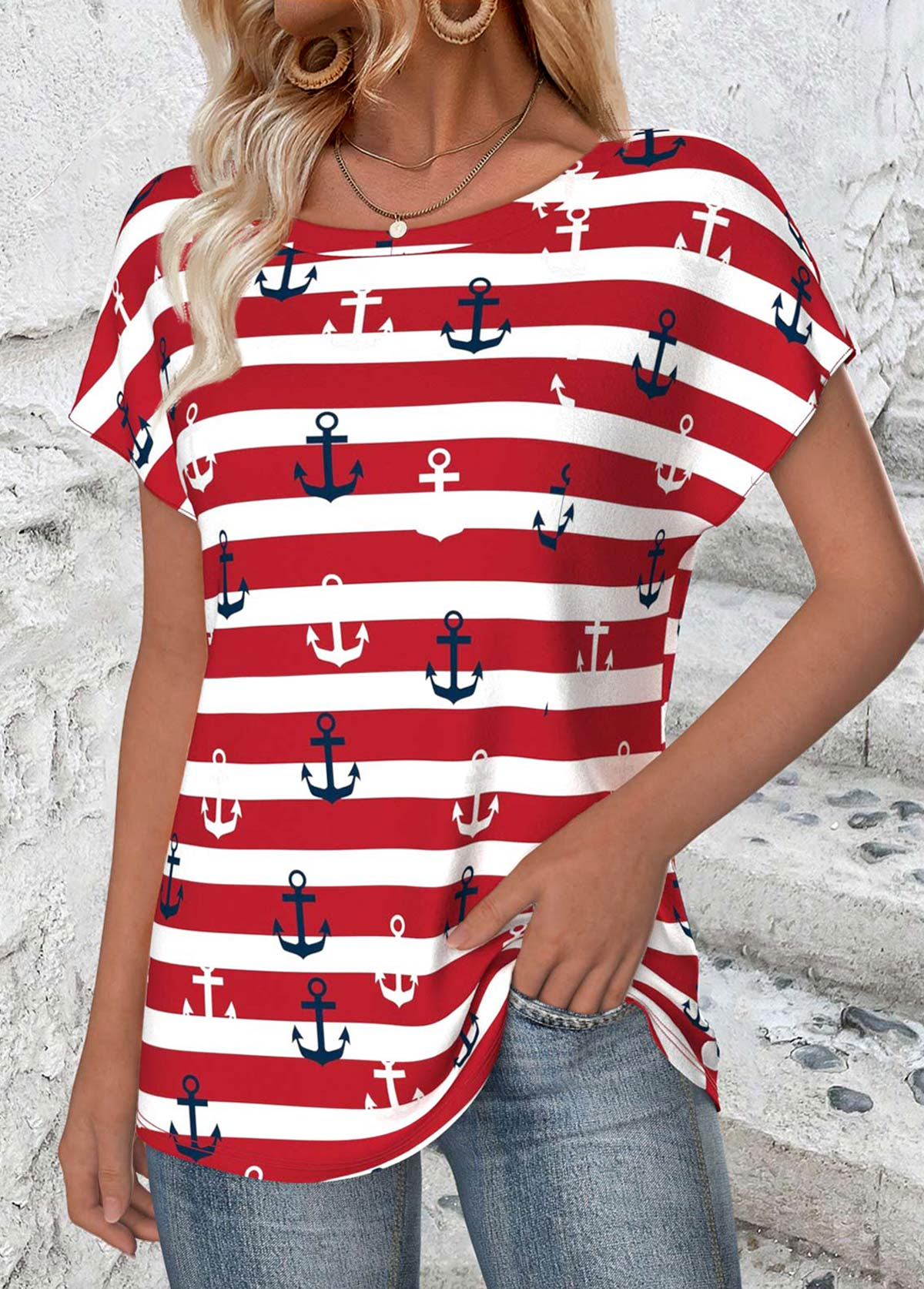 Damen 3d Drucken Ärmellos T-Shirts T-Shirt Rundhals Lässig Sommer Oberteile