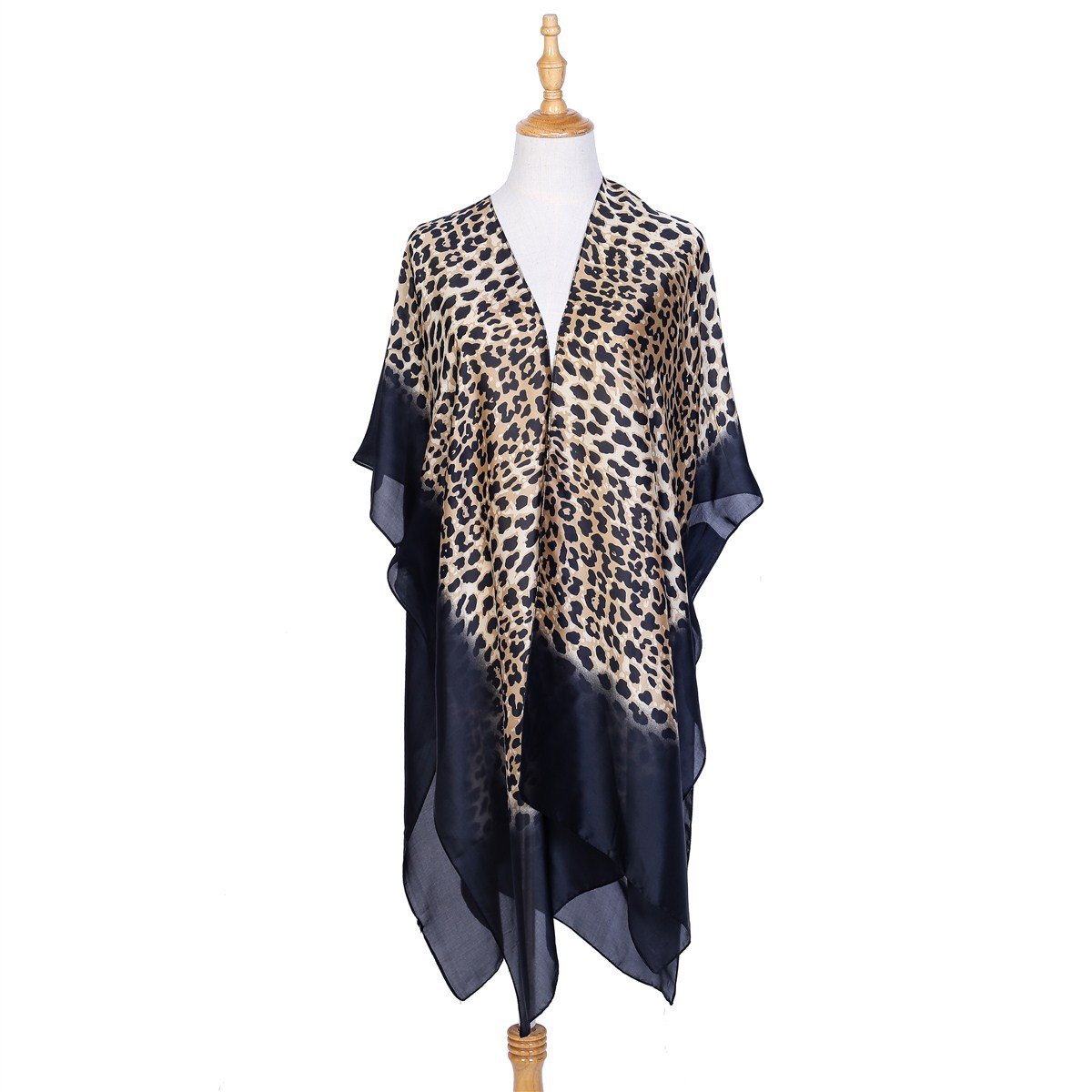 Damen Farbverlauf Frühling/Herbst Aufdecken Lässig Leicht Strickjacke