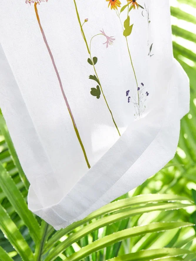 Damen Geblümt Lang Hose Lässig Frühling/Herbst Hose