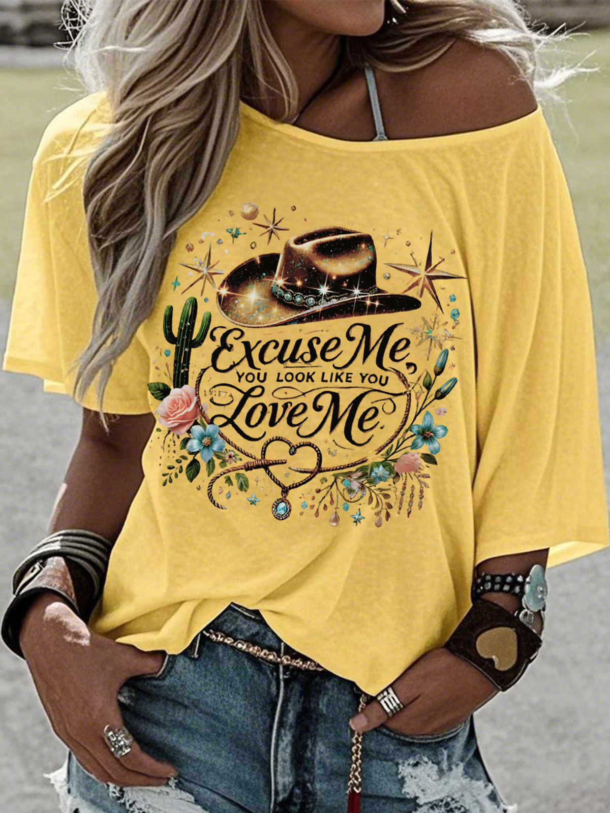 Damen Buchstabenmuster Kurzarm T-Shirts T-Shirt Rundhals Retro Sommer Oberteile