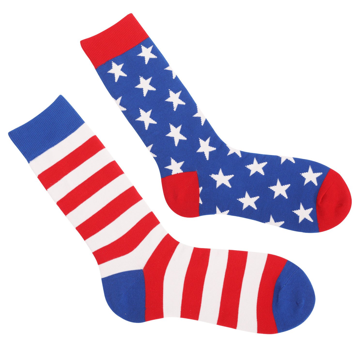 Sommer Heiß Verkauf amerikanisch Flagge Socken Gestreift Baumwolle Socken Mittelrohr Socken